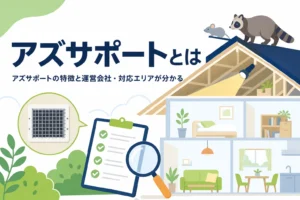 アズサポートの特徴と運営会社・対応エリアを紹介する記事のアイキャッチ